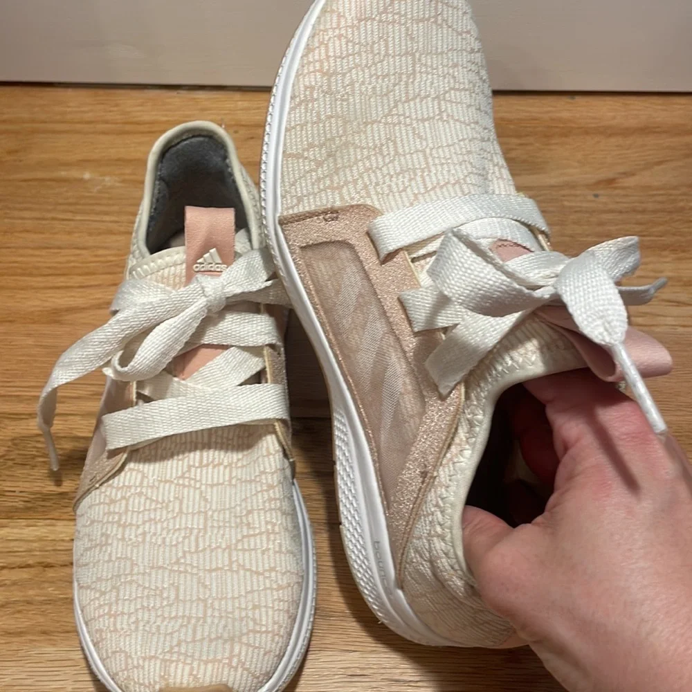 ADIDAS Edge Lux Bounce Sneakers, blush pink, Women’s size: 8.5 - Picture 5 of 11